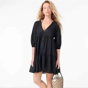 J. Crew Black Beach/Pool Dress